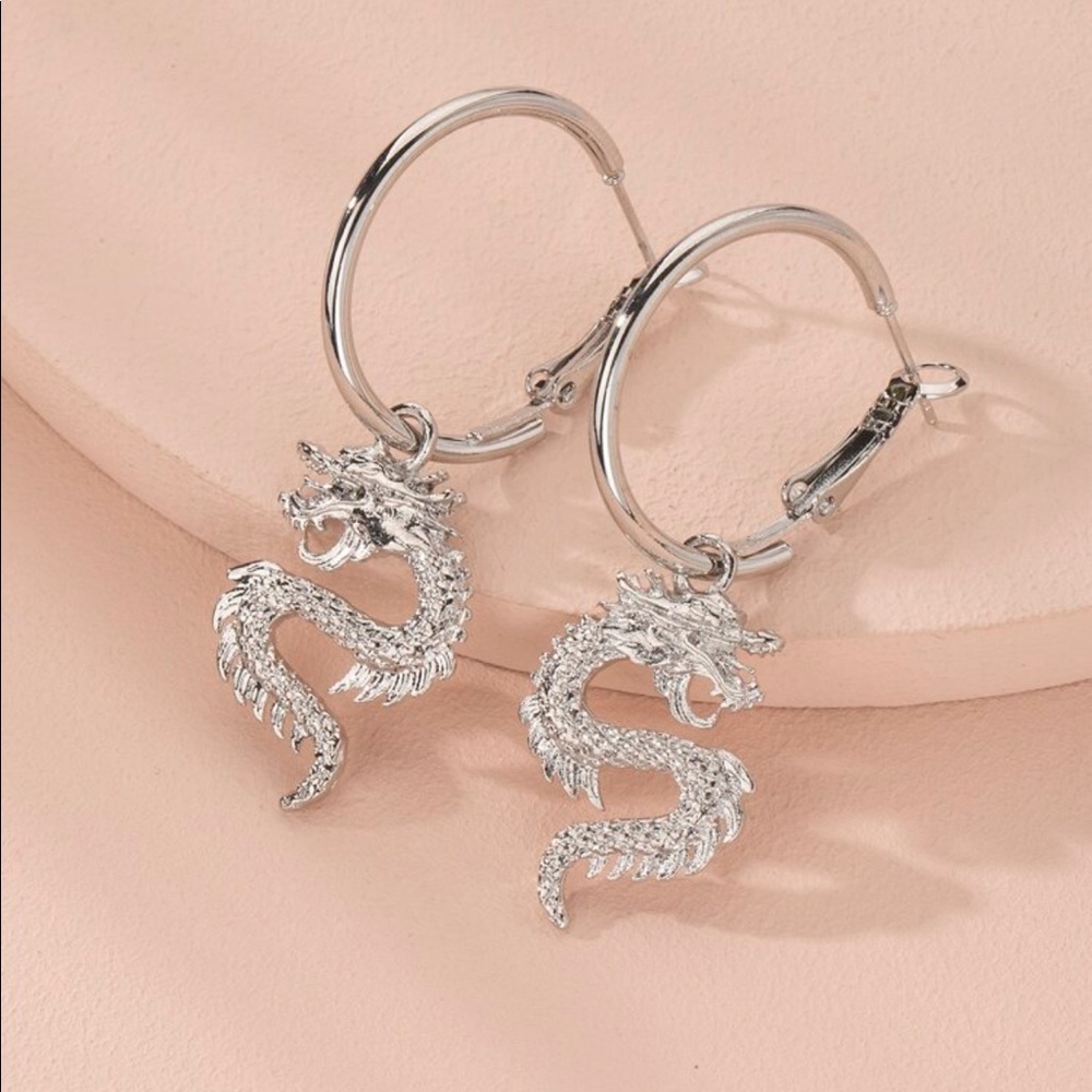 Drago hoop earrings